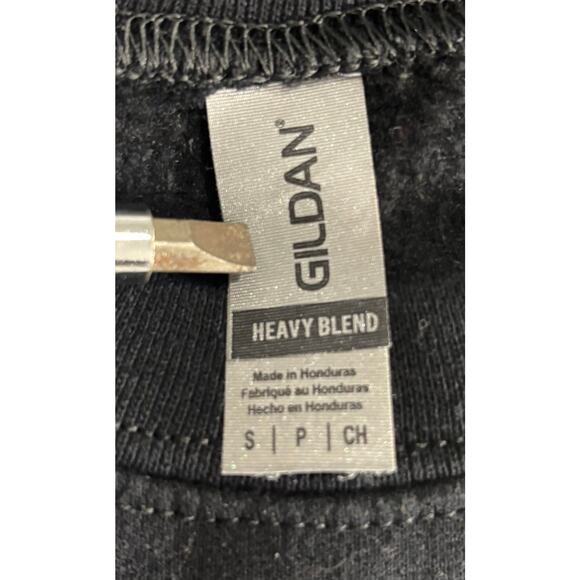 Taylor Swift REP Era Sweatshirt Small Black Gildan Heavy Blend Tour Style - Picture 6 of 16